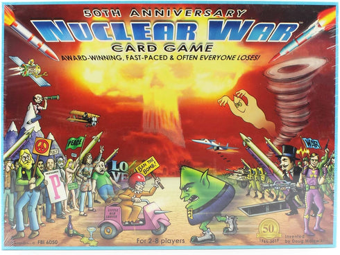 Nuclear War 50th Anniversary Edition Card Game for Strategy Lovers
