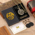 Mini DND Dice Set: 7pcs Polyhedral Metal D&D Dice with Steampunk Hollow Octopus Pocket Watch Shell Case