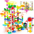 JOYIN 236Pcs Glowing Marble Run - Motorized Elevator Construction Building Blocks Toys for STEM Gifts