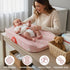 Tiny Marvels Baby Changing Pad with Cover, Waterproof Diaper Changing Pad with Non-Slip Base, Soft Contoured Changing