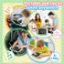 Genialba 8.5 Inch 3 4 5 6 Dinosaur LCD Drawing Tablet Writing Board Toddler Toy Educational Toys Birthday Christmas