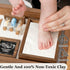 ifeolo 1st Baby Hand and Footprint Kit, Baby Memory Keepsake Box Frame with Tooth Box & First Curl Holder, Newborn