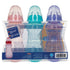 10 Nuby Non-Drip Standard Neck Bottles, Ounce, Girls