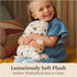 1 10 GUND Nuri Leopard Seal Plush, Premium Stuffed Animal for Ages and Up, White/Gray