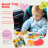 1-3, Montessori Busy Board for Toddlers Baby Educational Activity Board with Lights & Music, Sensory Toys for Fine