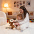 Mommy 5 3-8, Monkey Stuffed Animals, Monkey Plush with Baby, Pcs Plush Toy for Girl Boy, Birthday Gifts for Kids