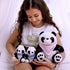 5 Set Mommy, 2 3 4 5 3-9 Perfectto Design Panda Stuffed Animal Bear Plush Toy for Girls PCS - Babies, Bag, Blanket
