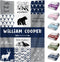 Personalized Baby Blanket for Boys Girls Custom Baby Blanket with Name for