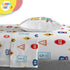 Set 4 Set Sunny Side Up On The Go Toddler Comforter - Piece Preschool Bedding Includes Comforter, Sheets & Pillow Cover