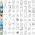 Estune 40 Pcs Ocean Coloring Books Bulk Under The Sea Party Favors Mini Small Coloring Book Bulk Birthday Party Gift