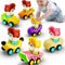iPlay, iLearn Press to Go Car Toys for Toddlers 1-3, Baby Fruit