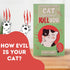 Boxer Gifts How to Tell If Your Cat is Trying Kill You Card Game | Hilarious Evil for Lovers | Great Gift Friends, GA3126