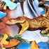 Kids,48 3-5,Easter 4-8 Jumbo Floor Puzzle for Piece Waterfall Dinosaur Large Jigsaw Puzzles, Fun Preschool Educational