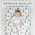 Pobi Baby - Fitted Crib Sheets for Boys, Girl - Baby Crib Sheet Neutral - Crib Mattress Sheet - Ultra-Soft Cotton Crib