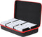 1500+ Playing Card Case Compatible with Cards Against Humanity, TCG Trading Cards, Magic The Gathering Cards (Red)