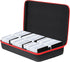 1500+ Playing Card Case Compatible with Cards Against Humanity, TCG Trading Cards, Magic The Gathering Cards (Red)
