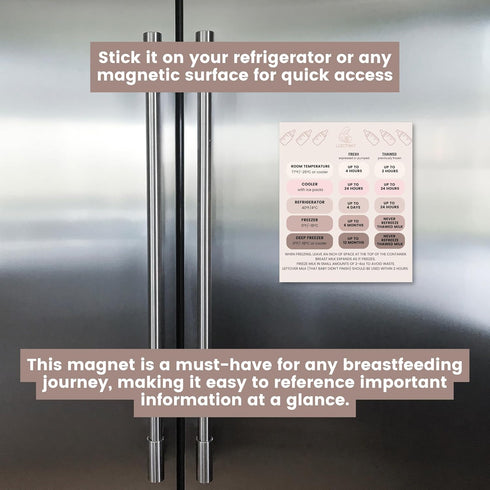 Magnetic Breast Milk Storage Container