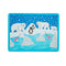 Munchkin WildLove Reversible Silicone Placemat for Kids, 1pk, Polar Bear