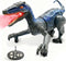TALGIC Remote Control Velociraptor, Dinosaur Toy with Spraying, Roaring, Swaying Head, Wagging