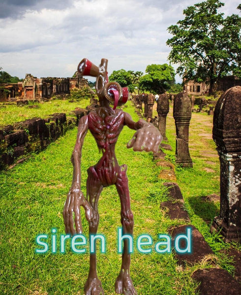 4 PCS Siren Head Toys - Siren Head Action Figure Monster Horror Models (Series-E)