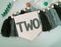 WAHAWU 2nd Greenery Birthday High Chair Banner - Nature Highchair Banner, Two Wild Party Banner, Tassel Bunting