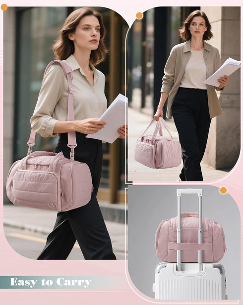 S1 S2, Marscamd Quilted Breast Pump Bag Compatible with Spectra and Pumping Bag with Cooler Compartment and a Drying