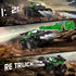1:20, 10KM/H, 2 2.4GHZ, Remote Control Car, All-Terrain Remote Control Car for Boys, Rechargeable Rc Truck with LED
