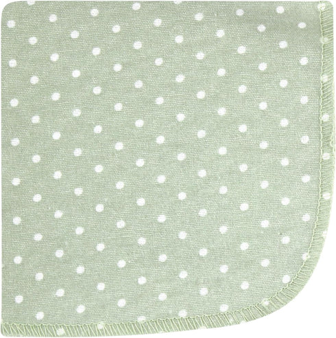 12 Pack, Hudson Baby Unisex Baby Flannel Cotton Washcloths, Pink Dainty Floral One Size