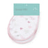 100% 4 22.5" 11", 2 Pack, aden + anais Burpy Bib, Cotton Muslin, Soft Absorbent Layers, Multi-Use Burp Cloth and Bib, X