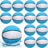 24 Pcs Mini Basketball 7'' Water Basketball Bulk, Pump for Swimming Pool Indoor Mini Hoop