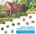 EIYRURU 300 Countryside 20.5x15 Piece Jigsaw Puzzle for Adults, Spring Floral Jigsaw Puzzle, Challenging Puzzles