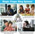 12Pcs Set Magnetic Rings Fidget Toys Spinner Prizes for Kids Classroom Party Favors,Finger Magnet Rings Endless Hours
