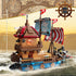 Sets 916 14+ Vziimo Pirate Ship Building with Lights, Creative Model Ship Boat Pirate Themed Toys Building Kits