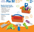 Learning Resources New Sprouts Fix It! | Fine Motor, Pretend Play Toy Tool Set | 6 Piece | Ages 2+