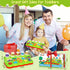 YEEBAY Pop Up Animals Toy with Music & Sound, Early Developmental Toy for 12-18 Months Baby, Infants & Toddlers