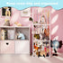 TOLIYY 58" Stuffed Animal Storage Zoo, Tall PVC Tube Stuffed Animal Cage, Extra Large Standing Stuffed Animal