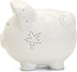 Child To Cherish Hand-Painted White Night Light Piggy Bank