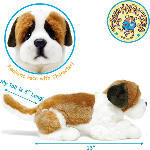17 Inch TigerHart Bernadette The Saint Bernard - Stuffed Animal Plush