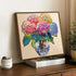 200 10.23x11.6 Pieces Flowers Wooden Puzzles for Adults, Hydrangea Unique Shaped Wooden Jigsaw Puzzles for Adults