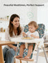 Sprouterie 3-5 Baby High Chair Cover, Machine Washable High Chair Cushion Pad, Waterproof & Soft, Fits Point Harness