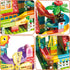 Ysityum 2 1 6 Set, (118PCS) Marble Run Building Blocks Toy - in Compatible Blocks Models with Marble Balls, Montessori