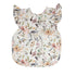 6m-3T BapronBaby Flutter Delilah Floral Bapron - No Neck Tie Safer Bib for Baby & Toddler - Soft Waterproof Stain