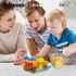 PicassoTiles Magnet Tile Motorized Car Base - Self Turning Omnidirectional Truck with Light and Motor