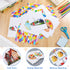 60 Pieces Jumbo Memory Matching Game - 30 Pairs Educational Cards for Preschool Activities