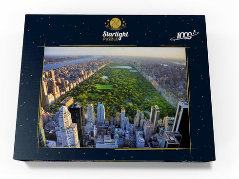 MyPuzzle 1000 Piece Jigsaw Puzzle - Aerial View of Central Park Manhattan New York for Adults