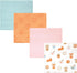 Hudson Baby Unisex Cotton Flannel Receiving Blankets, Pumpkin Spice, One Size