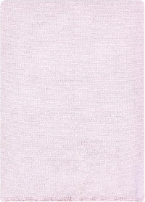 Set Lilac Elephants Cotton Flannel Burp Cloths for Babies - One Size