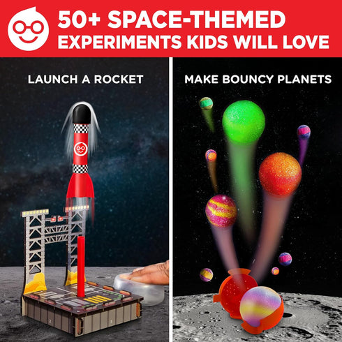 8+ 50+ Doctor Jupiter Space Science Toy, Crafts Kit for Kids | Birthday Gifts for Boys Years Old | STEM Toy