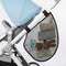 KFHENSOMR Universal Stroller Organizer Side Sling Polyester Net Mesh Bag in Black Fits