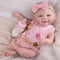 UOFTKIZ Realistic Reborn Baby Dolls Girl - 20 Inches Lifelike Real Life